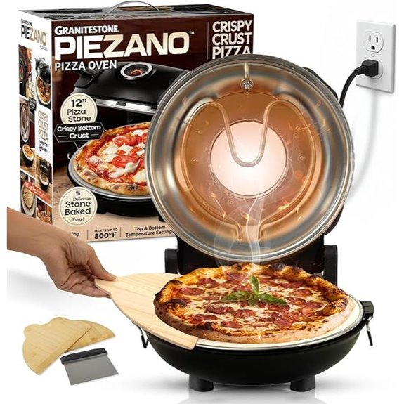 PIEZANO 12 Electric Pizza Oven for Home Use
