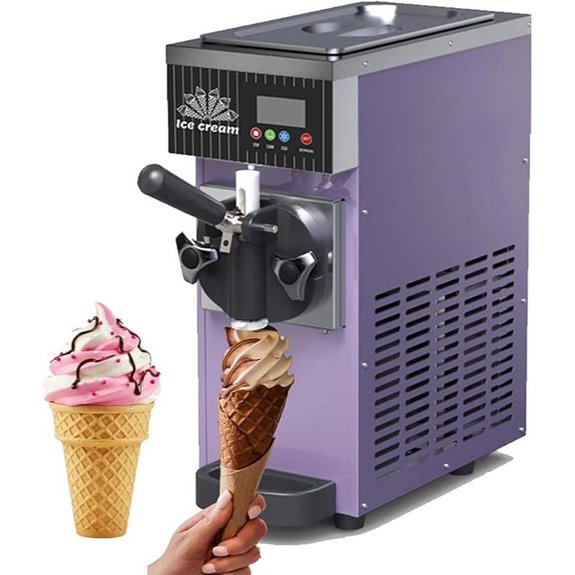 Home Soft Serve Ice Cream Machine with Auto Clean