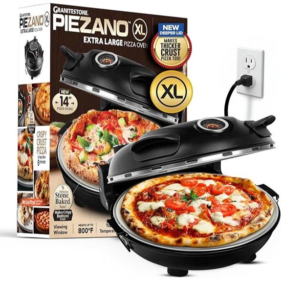 PIEZANO XL 14” Electric Pizza Oven for Home