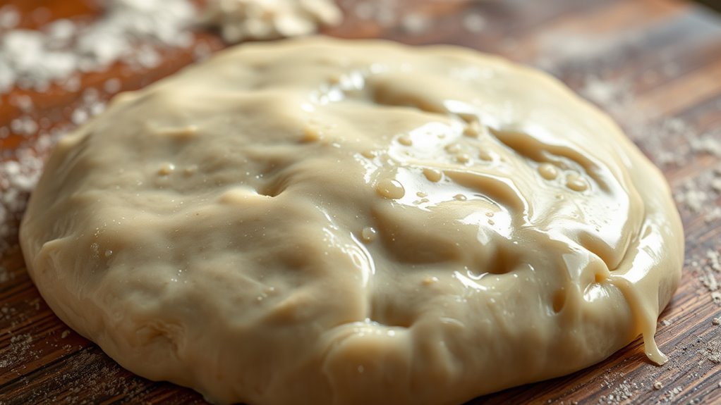 hydration alters dough texture