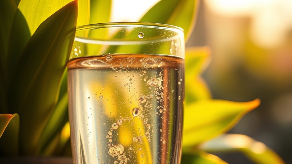 hydration controls acid production