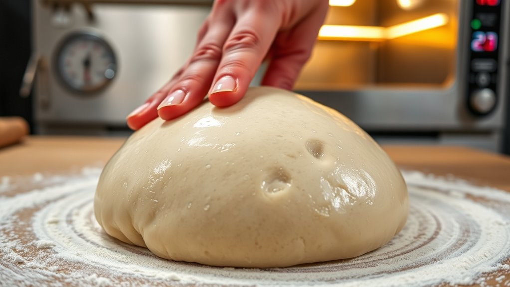 hydration controls dough elasticity