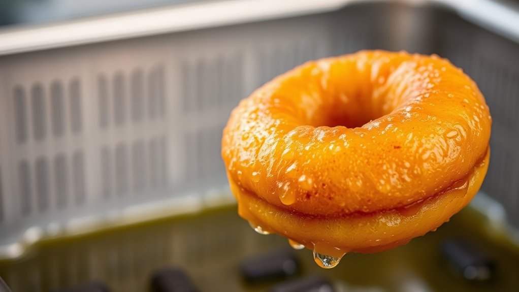 identify optimal frying moment