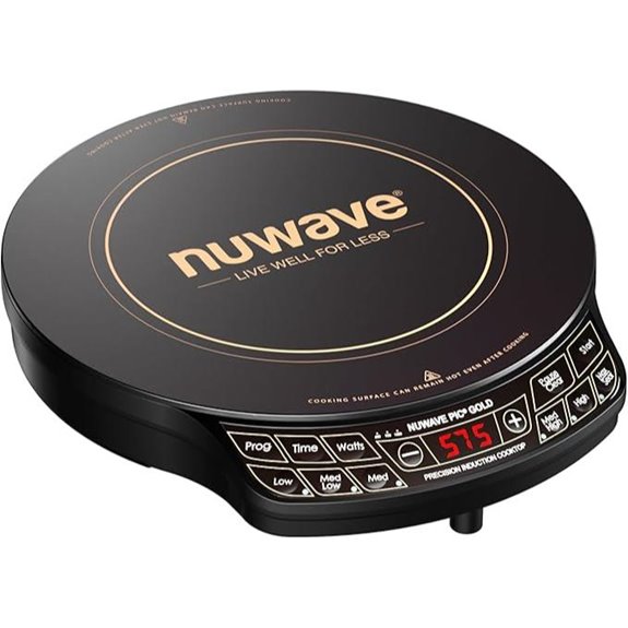 Nuwave Induction Cooktop with Ceramic Glass and Multiple Settings
