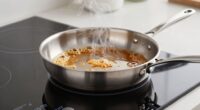 induction heats evenly