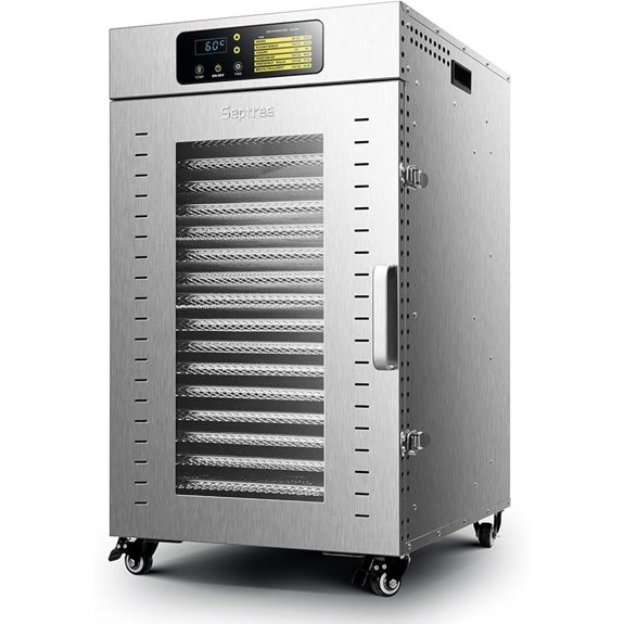 Industrial Food Dehydrator with 18 Trays and 2000W