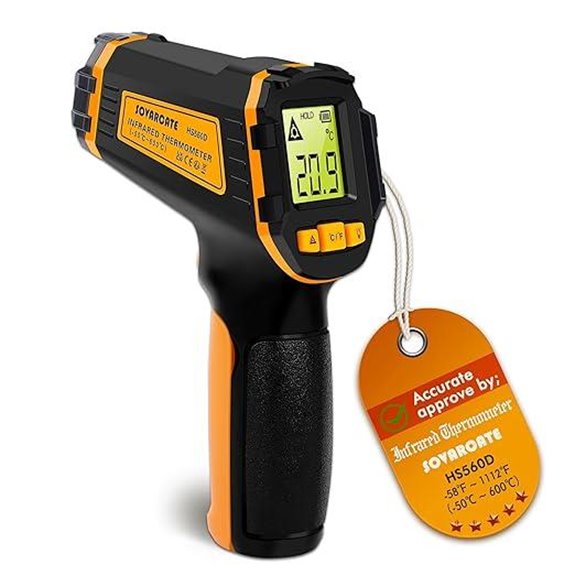 Infrared Digital Thermometer for Cooking and Industrial Use