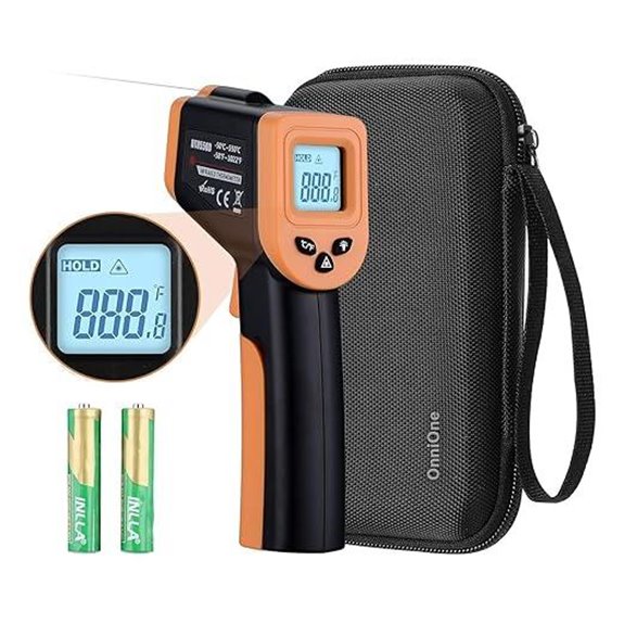 Infrared Laser Thermometer Gun for Cooking and BBQ