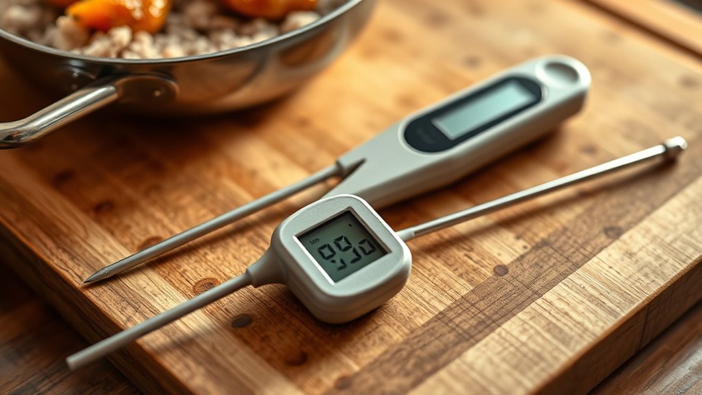 instant and probe thermometer differences