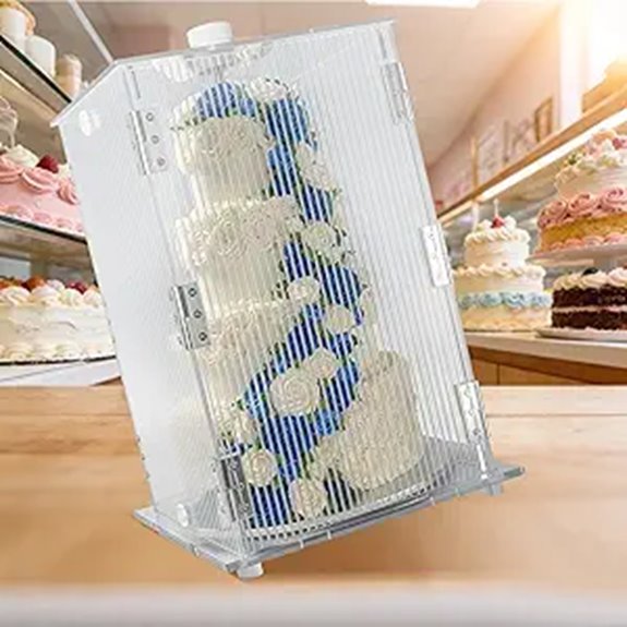 Reusable 13-Inch Cake Transporter with Insulated Bag