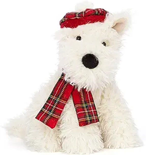 Jellycat Munro Scottie Dog Plush Toy (8 Inches)
