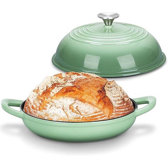 Joyfair 5.5 QT Enameled Dutch Oven for Sourdough