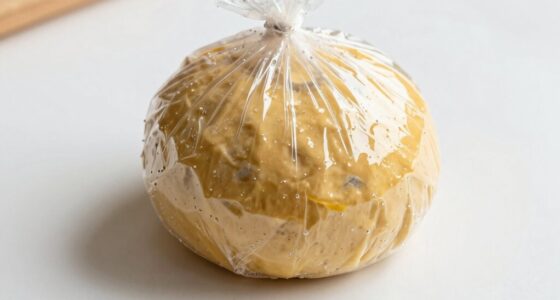 keep dough airtight and chilled