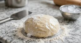 keep dough chilled while rolling