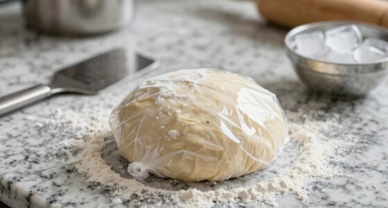 keep dough chilled while rolling