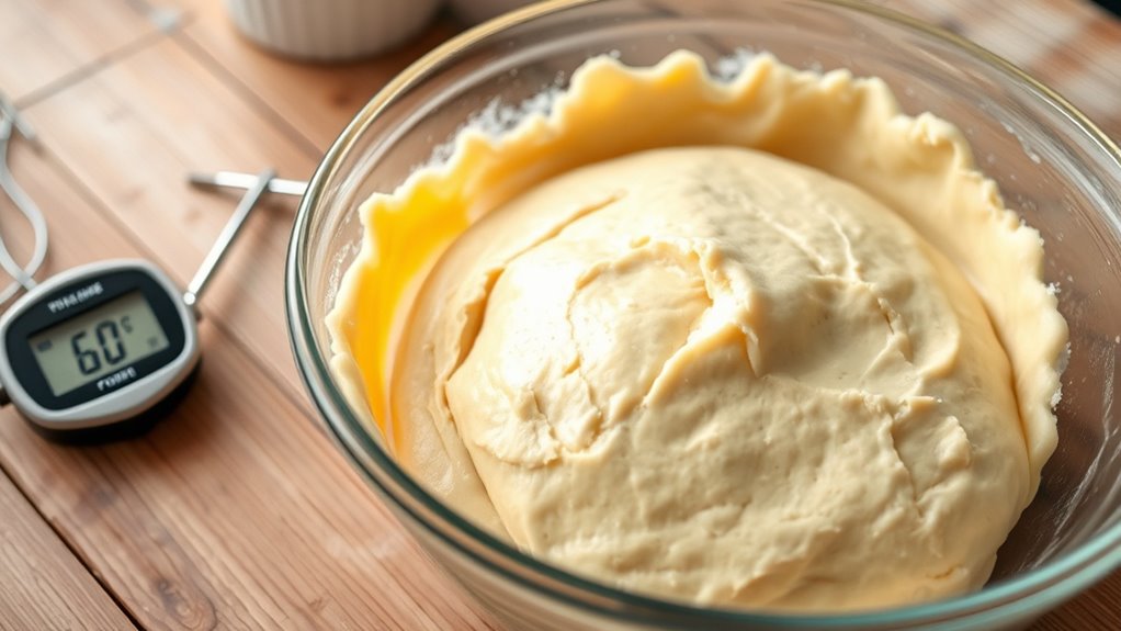 keep dough cold during preparation