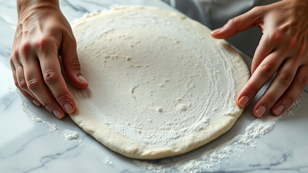 keep dough cold during rolling