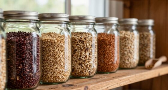 keep grains airtight cool
