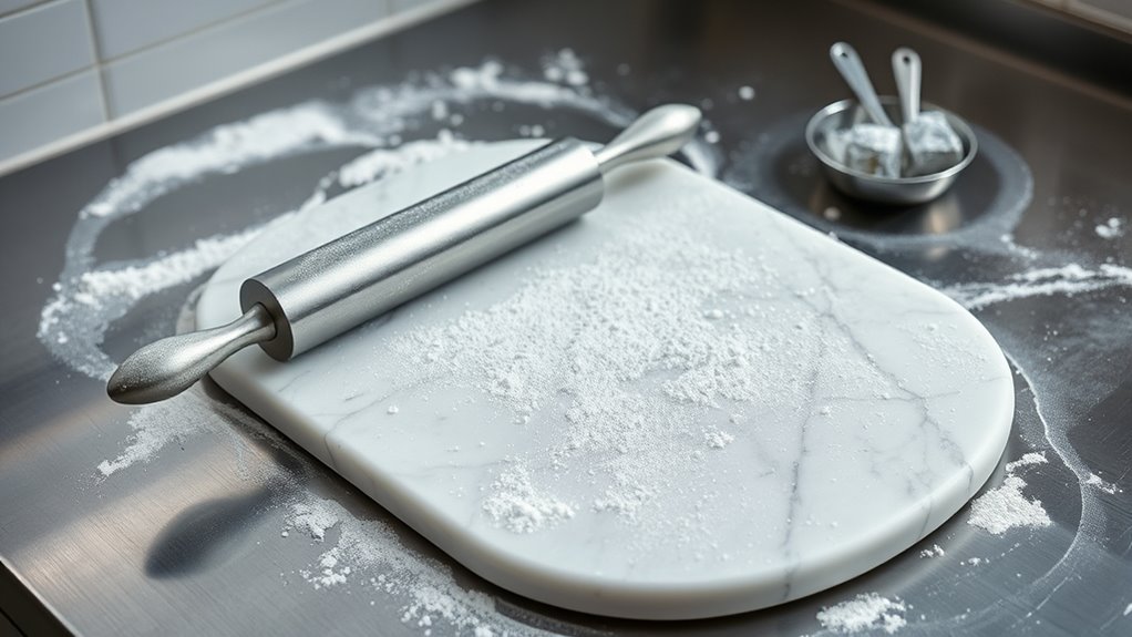 keep tools and surface cold