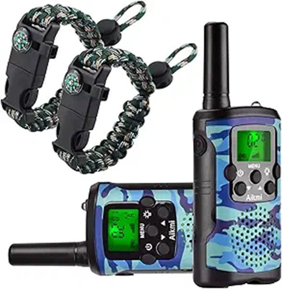 Kids Walkie Talkies 22 Channel 3 Mile Range Toy