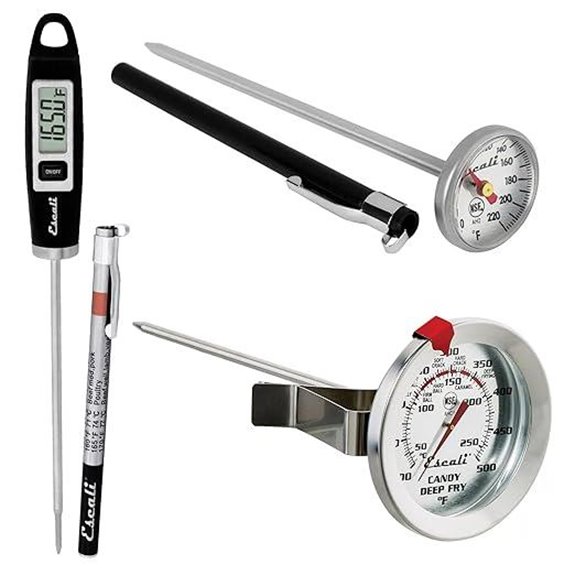 Escali Home Thermometer Set with Digital and Meat Thermometers
