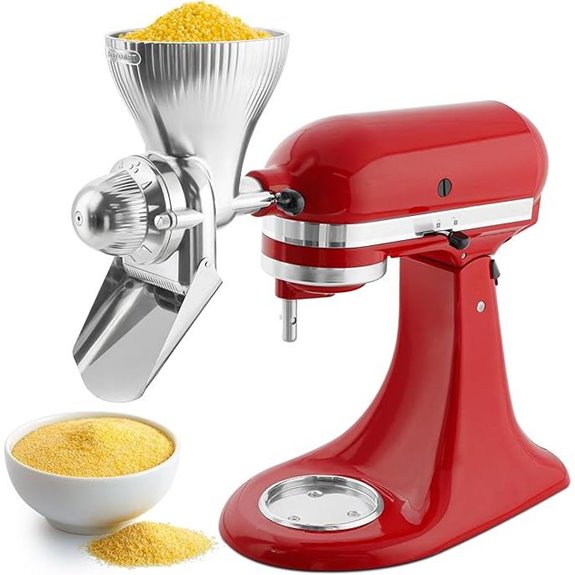 Grain Mill Attachment for KitchenAid Stand Mixer