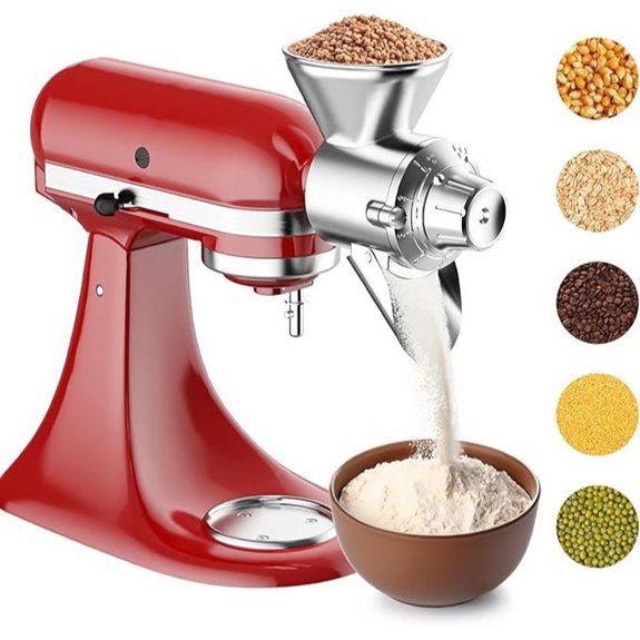 Kitchenaid Grain Mill Attachment for Stand Mixers