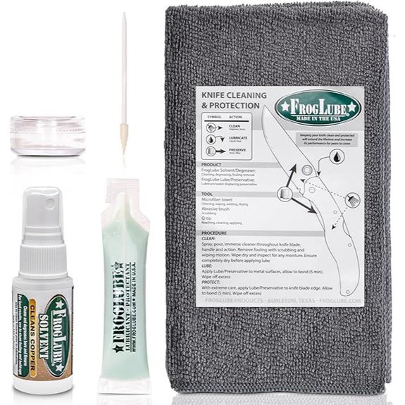FrogLube Knife Maintenance Kit with Lubricant and Cleaner