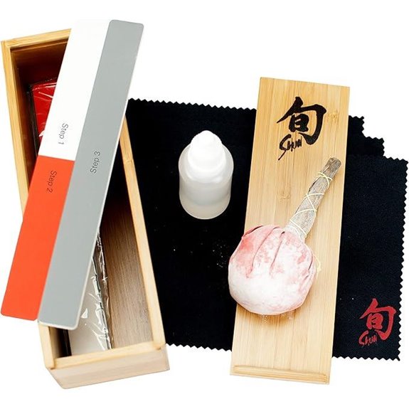 Shun Knife Care Kit for Polishing and Maintenance