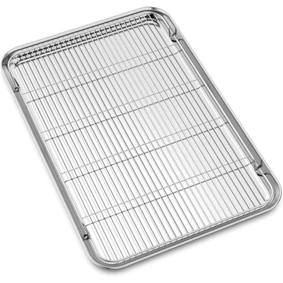 Bastwe Large Baking Sheet & Cooling Rack Set