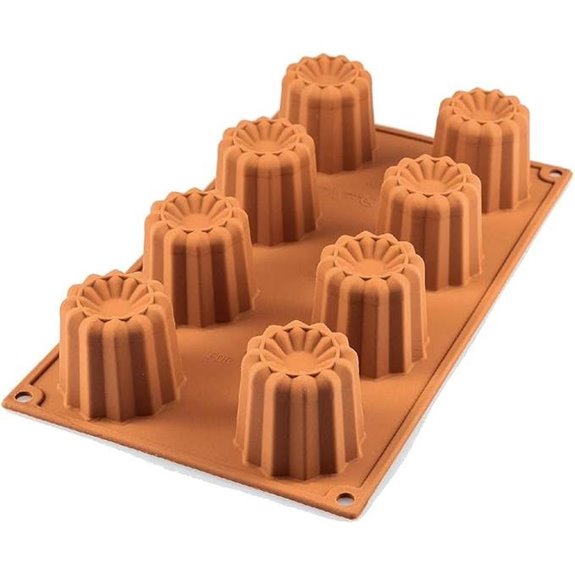 Silikomart Silicone Classic Collection Mold Shapes Bordelaise Large