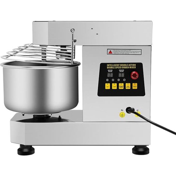 Commercial 10.5Qt Spiral Food Dough Mixer