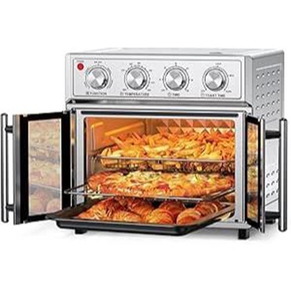 27.5QT French Door Air Fryer Toaster Oven Combo