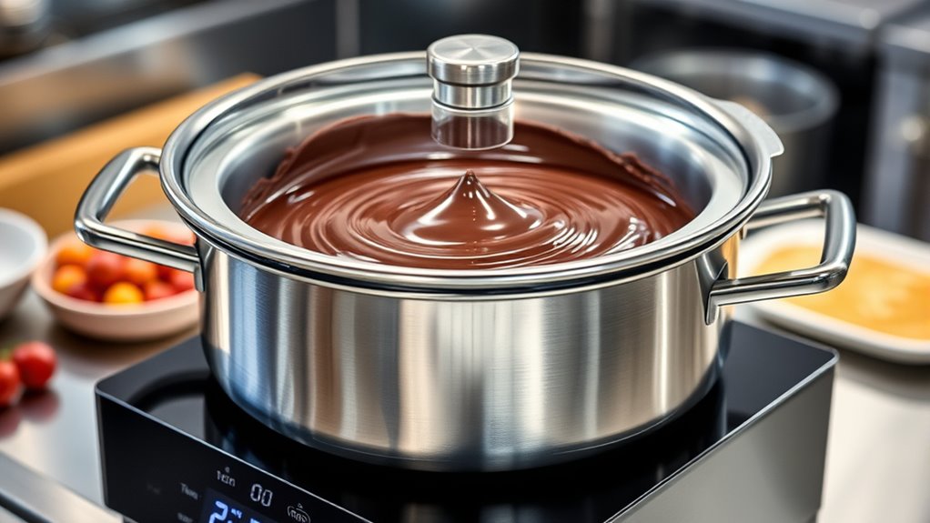 large capacity melter features