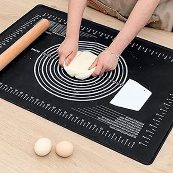 Nonstick Silicone Pastry Baking Mat Large 27.6x19.7 Inch