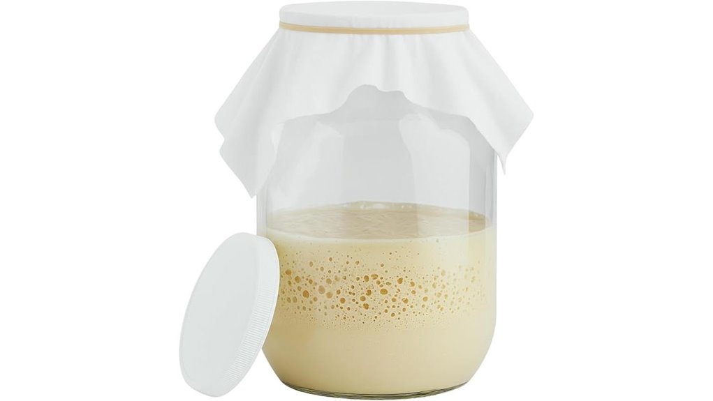 large sourdough starter jar