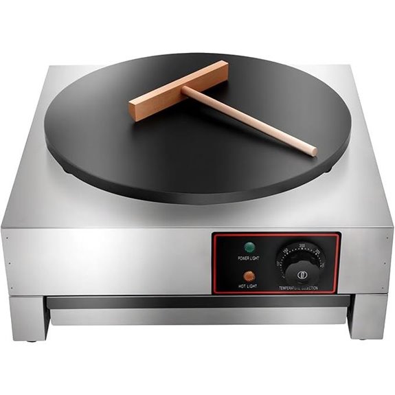 Commercial Electric Crepe Maker 16-Inch Stainless Steel