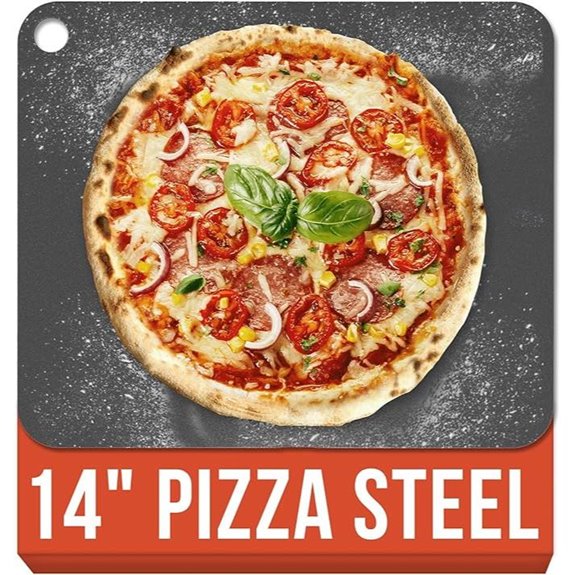 Chef Pomodoro 14-Inch Baking Steel with Lifting Holes
