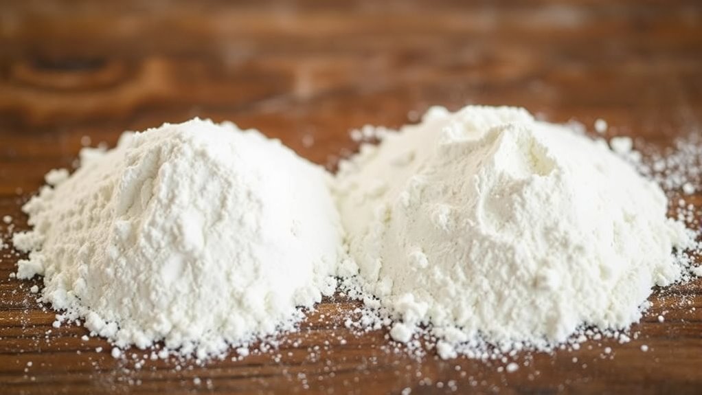 lower gluten content produces tender baked goods