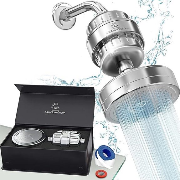 AquaHomeGroup Luxury 20+3 Stage Shower Filter Set