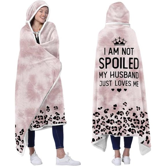 Spoiled Wife Fleece Hoodie - Gift for Wife