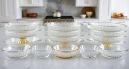 luxury glass bakeware sets