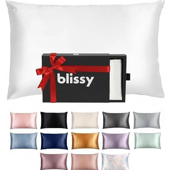 Blissy Silk Pillowcase for Hair & Skin (Queen/King)