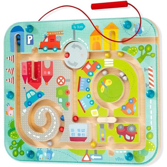 HABA Busy Toddler Magnetic Town Maze Puzzle