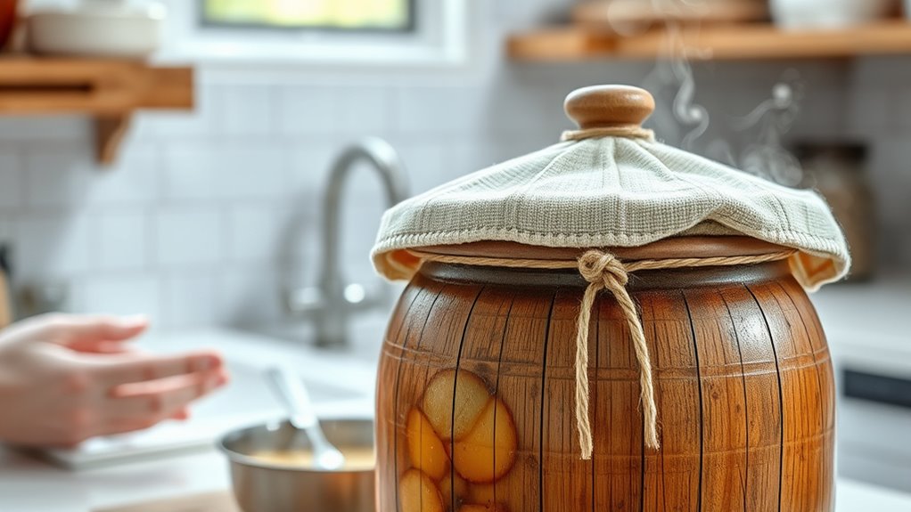 maintain cleanliness for safe ferments