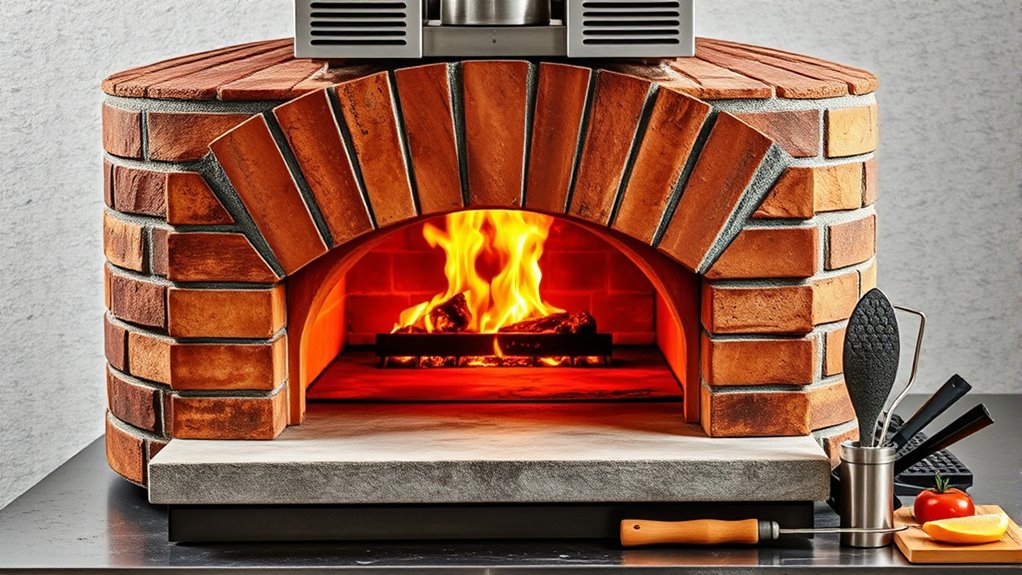 maintain clearance and ventilation