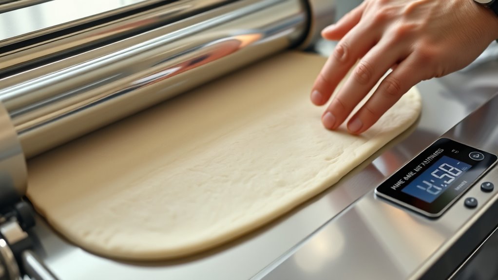 maintain consistent dough thickness