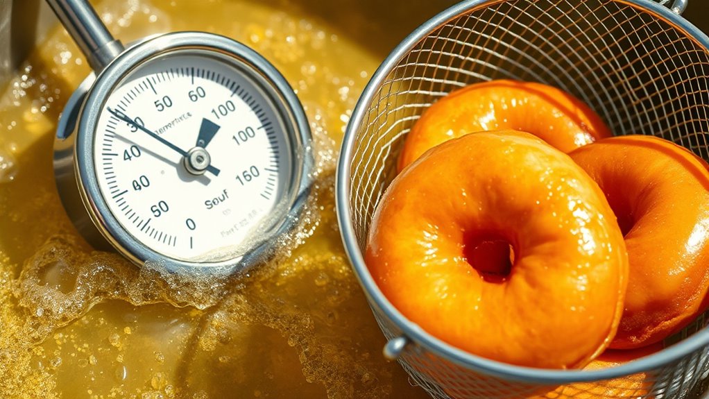 maintain consistent frying temperature