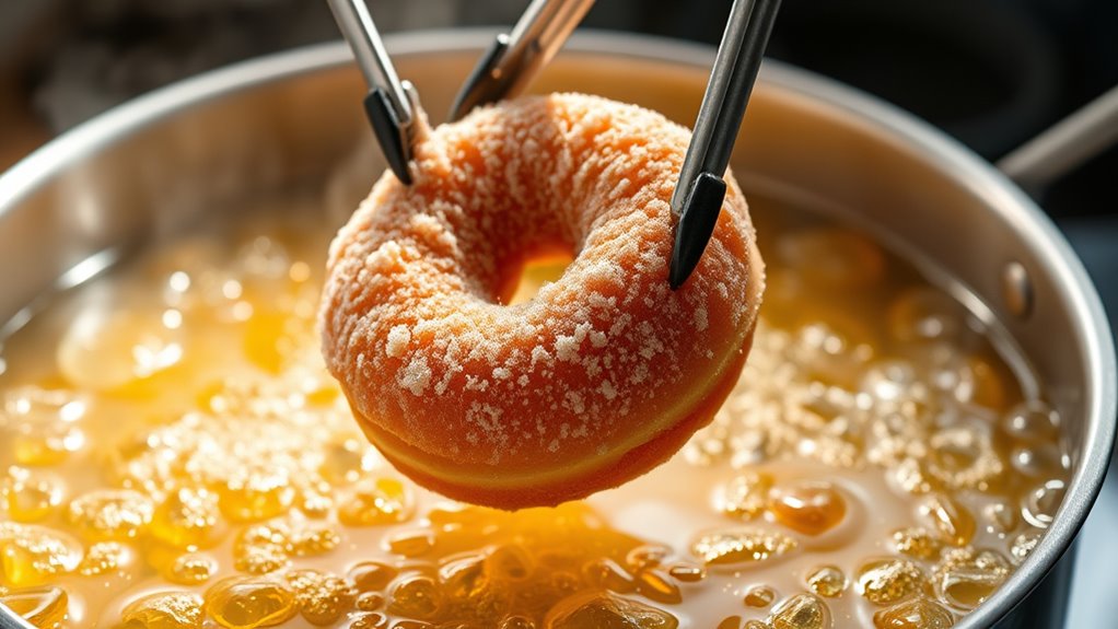 maintain consistent frying temperature