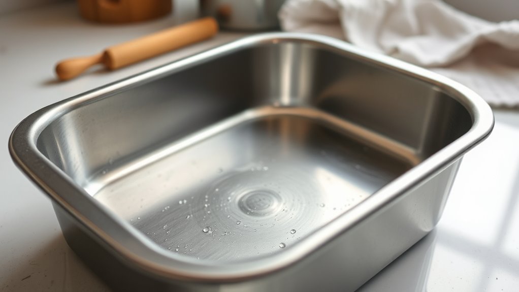 maintain pan cleanliness regularly